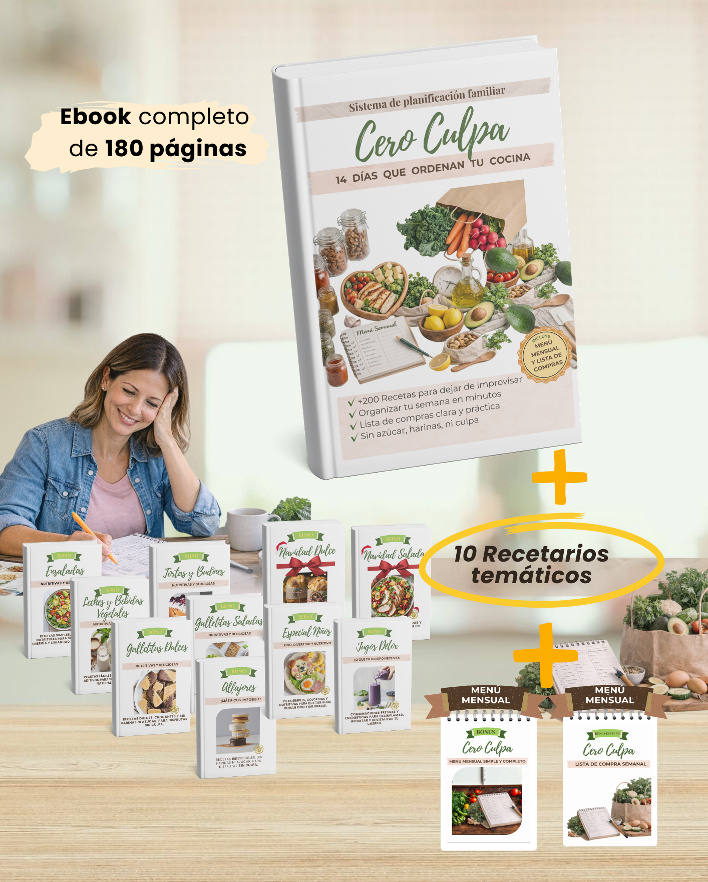 CERO CULPA - Manual completo para organizar tu alimentación familiar